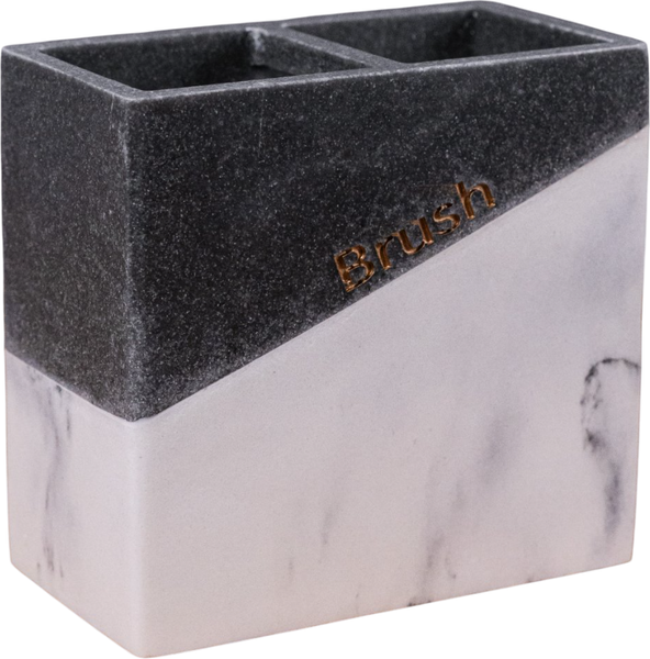 Стакан для зубной щетки и пасты Caspian Dublin 90069 - фото