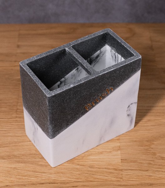 Стакан для зубной щетки и пасты Caspian Dublin 90069