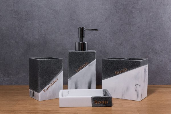 Стакан для зубной щетки и пасты Caspian Dublin 90069