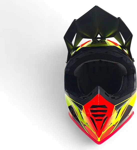 Мотошлем AiM RH855 Fiber Glass Swift RH855S-BYB-XS