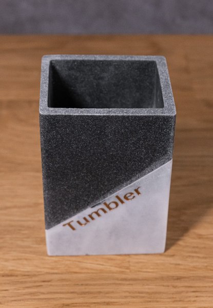 Стакан для зубной щетки и пасты Caspian Dublin 90070