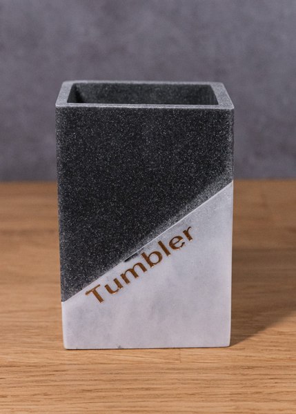 Стакан для зубной щетки и пасты Caspian Dublin 90070