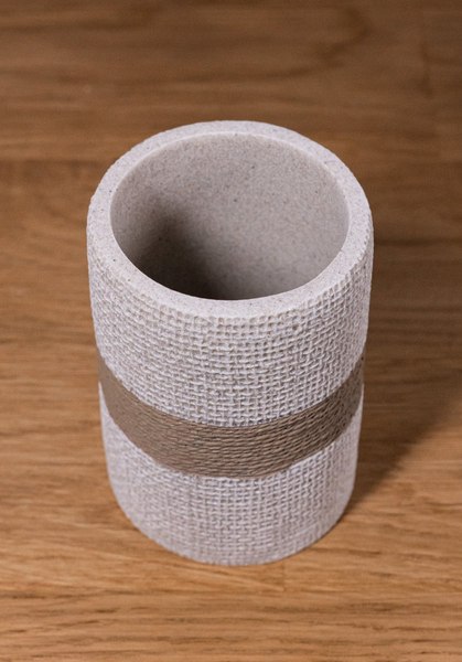 Стакан для зубной щетки и пасты Caspian Bristol 90074