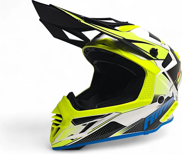 Мотошлем AiM RH855 Fiber Glass Swift RH855S-BYR-L