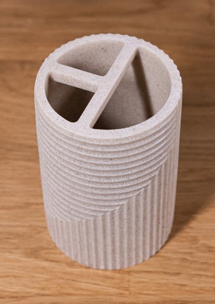 Стакан для зубной щетки и пасты Caspian Gloster 90081