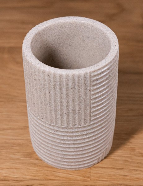 Стакан для зубной щетки и пасты Caspian Gloster 90082