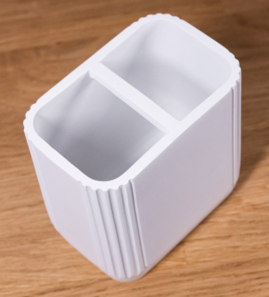 Стакан для зубной щетки и пасты Caspian York 90085