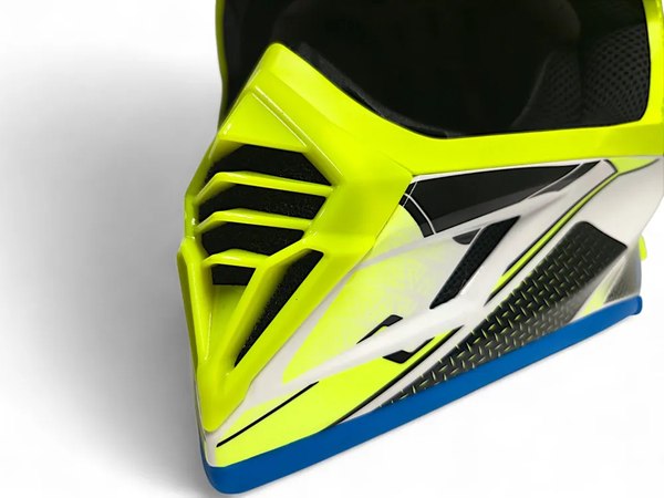 Мотошлем AiM RH855 Fiber Glass Swift RH855S-BYR-XXL