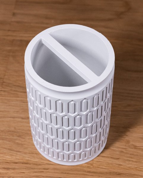 Стакан для зубной щетки и пасты Caspian Oxford 90089