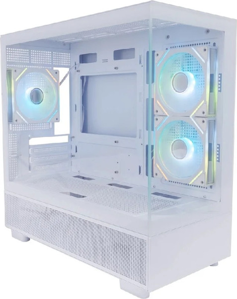 Корпус для компьютера 1stPlayer Mi5 / Mi5-WH-2FC7R-W-1FC7-W - фото