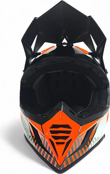 Мотошлем AiM RH855 Fiber Glass Tondo RH855T-OBW-M