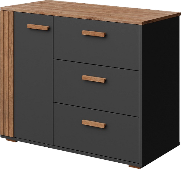 Тумба Мебель-КМК 1Д3Я Каен КМК 0991.11 - фото