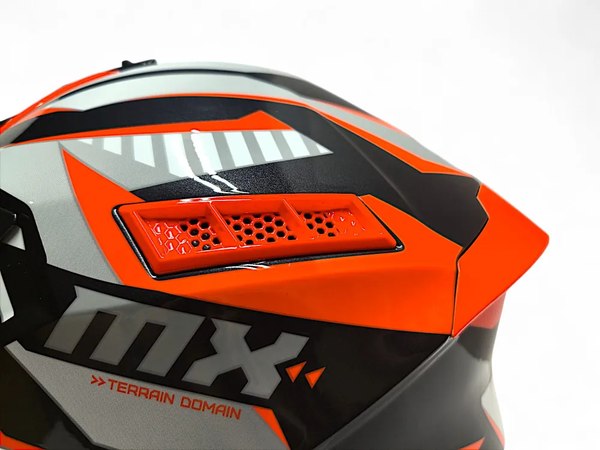 Мотошлем AiM RH855 Fiber Glass Tondo RH855T-OBW-XXXL