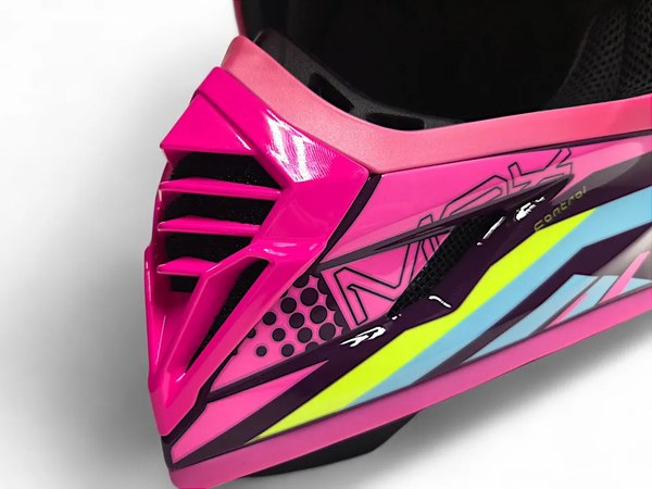 Мотошлем AiM RH855 Fiber Glass Vexo RH855V-BPP-M