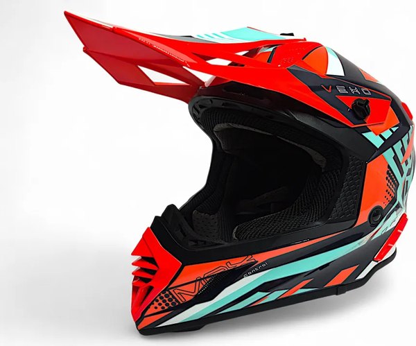 Мотошлем AiM RH855 Fiber Glass Vexo RH855V-BRB-S