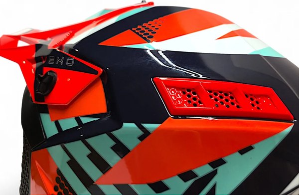 Мотошлем AiM RH855 Fiber Glass Vexo RH855V-BRB-XXL