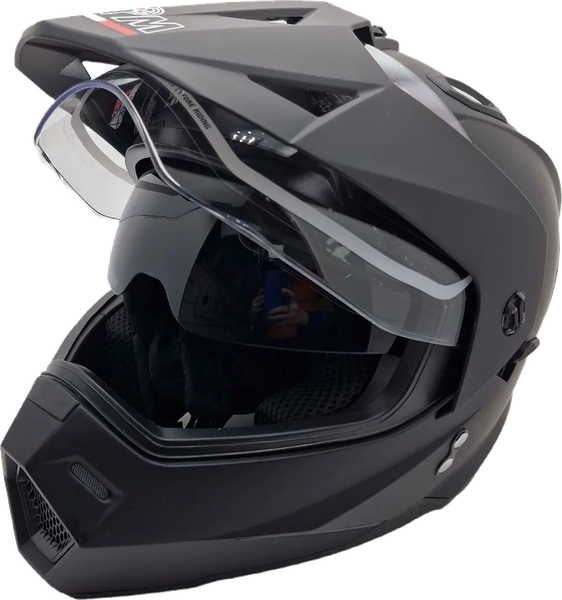 Мотошлем AiM JK802Y / 802Y-008-YL - фото