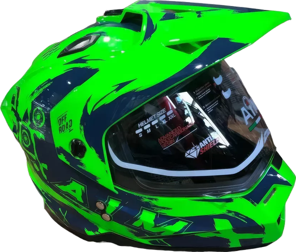 Мотошлем AiM JK802Y / 802Y-016-YS - фото