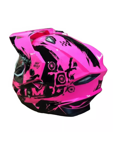 Мотошлем AiM JK802Y / 802Y-017-YM