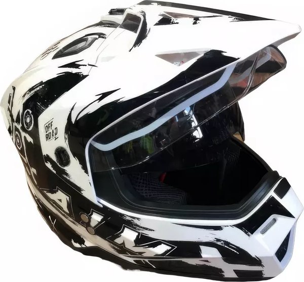 Мотошлем AiM JK802Y / 802Y-014-YL