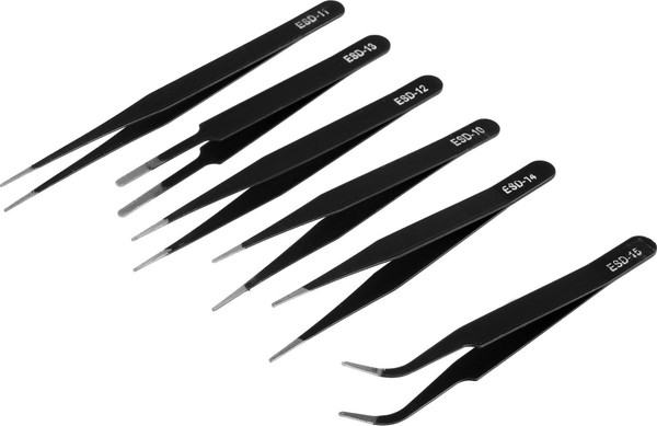 Пинцет монтажный Tundra 9904953 - фото