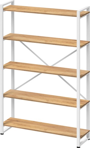 Стеллаж Millwood Лофт 120х35х182 / СН-4 Л - фото