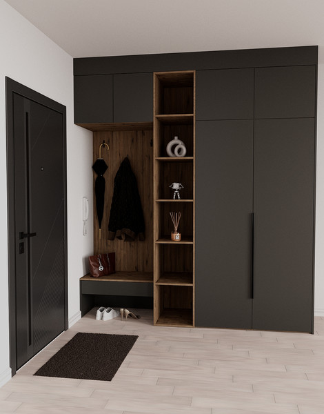 Секция в прихожую Рэйгрупп Рэй P262-B6-1-WKW В6-1