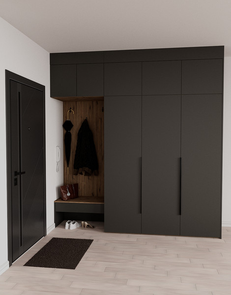 Секция в прихожую Рэйгрупп Рэй P262-B7-2-WK В7-2