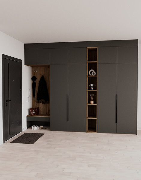 Секция в прихожую Рэйгрупп Рэй P262-B11-3-WKW В11-3