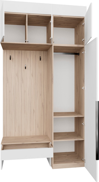 Секция в прихожую Рэйгрупп Рэй P262-B1-EB В1