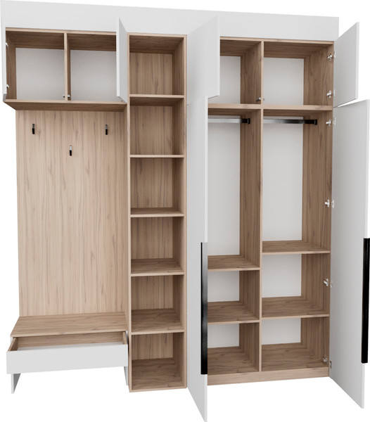 Секция в прихожую Рэйгрупп Рэй P262-B6-1-EBE В6-1