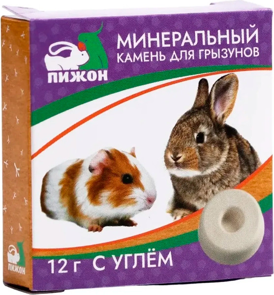 Корм для грызунов Пижон С углем - фото