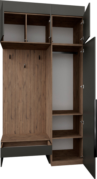 Секция в прихожую Рэйгрупп Рэй P274-B1-WK В1