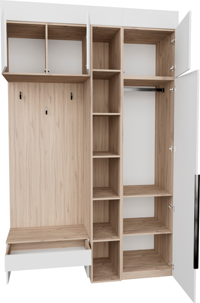 Секция в прихожую Рэйгрупп Рэй P274-B2-EBE В2