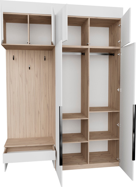 Секция в прихожую Рэйгрупп Рэй P274-B4-1-EB В4-1