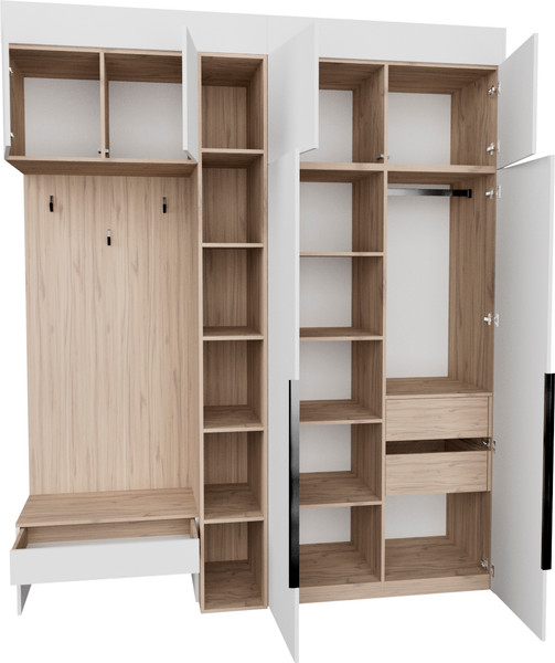 Секция в прихожую Рэйгрупп Рэй P274-B5-2-EBE В5-2