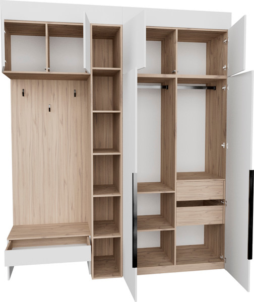 Секция в прихожую Рэйгрупп Рэй P274-B5-2-EBE В5-2