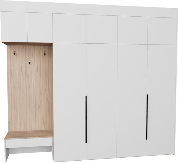 Секция в прихожую Рэйгрупп Рэй P274-B10-3-EB В10-3 - фото