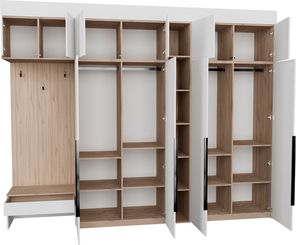 Секция в прихожую Рэйгрупп Рэй P274-B11-1-EBE В11-1