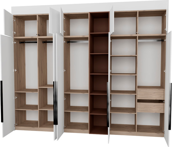 Шкаф Рэйгрупп Рэй S262-В14-2-EBL В14-2