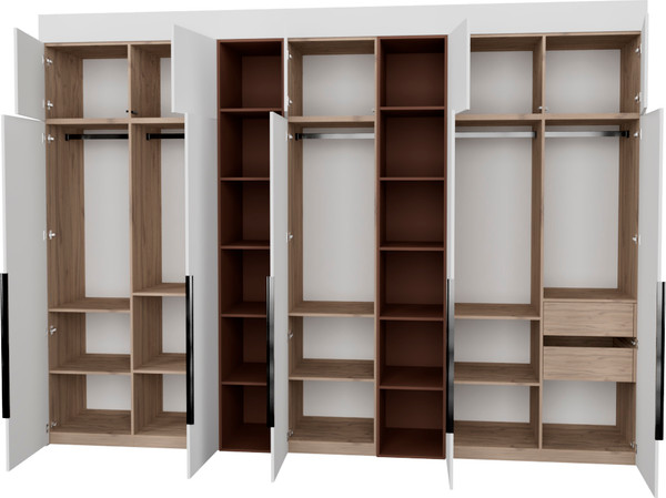 Шкаф Рэйгрупп Рэй S262-В17-2-EBL В17-2