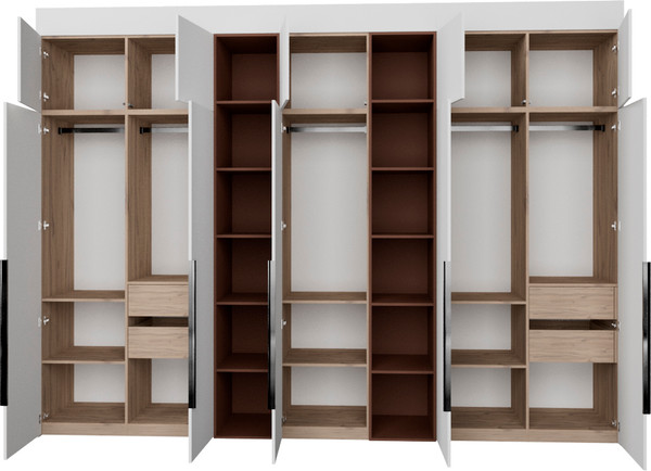 Шкаф Рэйгрупп Рэй S262-В17-3-EBL В17-3