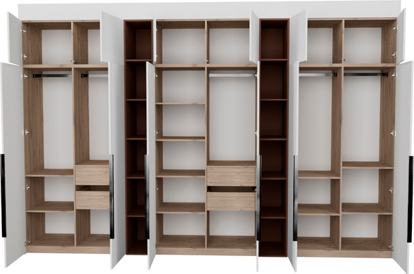 Шкаф Рэйгрупп Рэй S262-В18-3-EBL В18-3