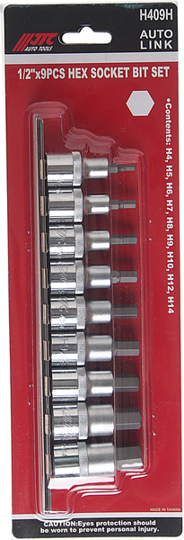 Набор головок слесарных JTC JTC-H409H