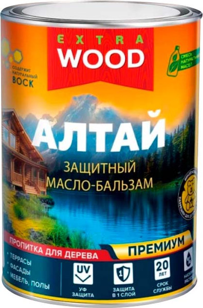 Защитно-декоративный состав Farbitex Wood Extra Алтай База А Марал - фото