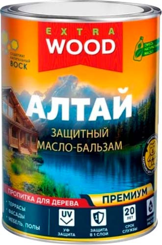 Защитно-декоративный состав Farbitex Wood Extra Алтай База А Белуха - фото