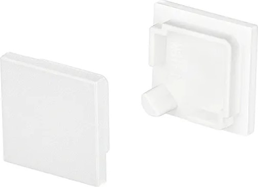 Заглушка для профиля Arlight SL-KANT-H16 SQUARE WHITE глухая / 037550 - фото