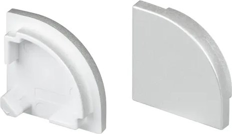 Заглушка для профиля Arlight SL-KANT-H16-S10 ROUND глухая / 053563 - фото