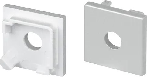 Заглушка для профиля Arlight SL-KANT-H16-S10 SQUARE с отверстием / 053567 - фото