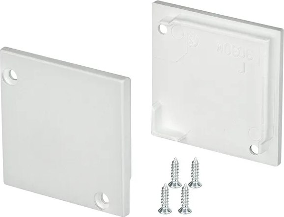 Заглушка для профиля Arlight SL-KANT-H30 SQUARE глухая / 024480 - фото